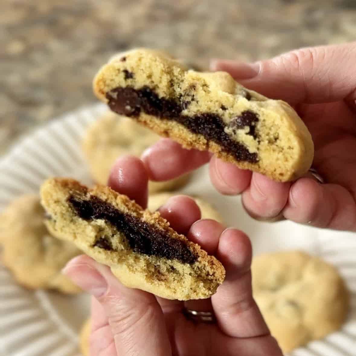 Brookies brownie stuffed cookies recipe