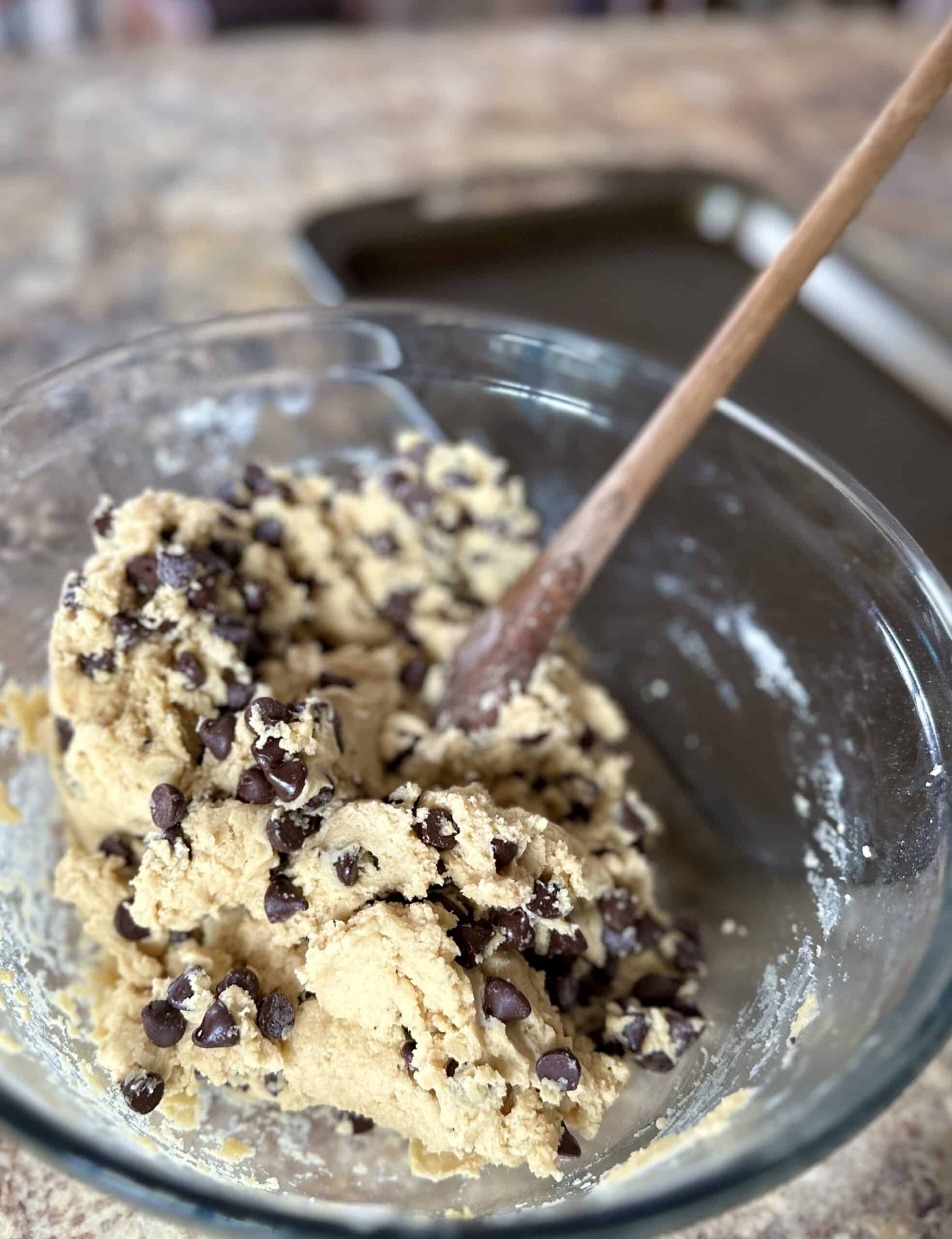 Brookies brownie stuffed cookies recipe - stuffed chocolate chip cookies