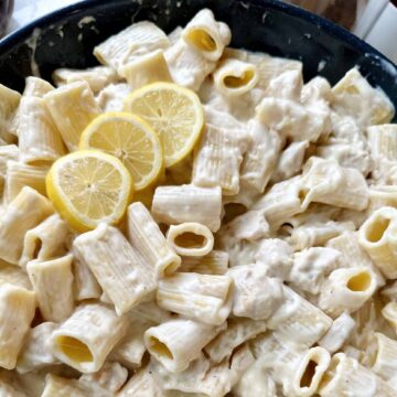 Lemon Butter chicken pasta recipe