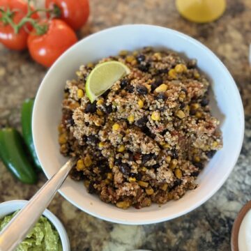 One pot mexican quinoa recipe