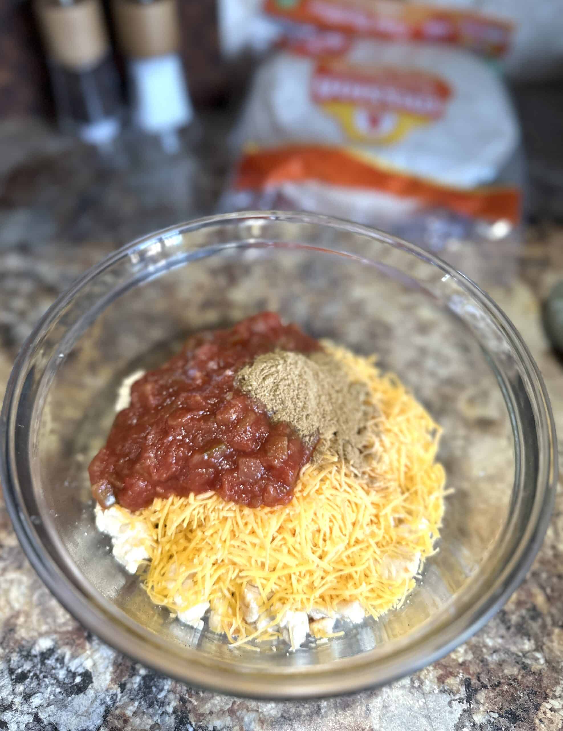 how to make fajita chimichangas